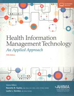Health Information Management Technology An Applied Approach (TA 2022) Fifth Edition