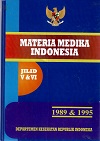MATERIA MEDIKA INDONESIA JILID I - IV
