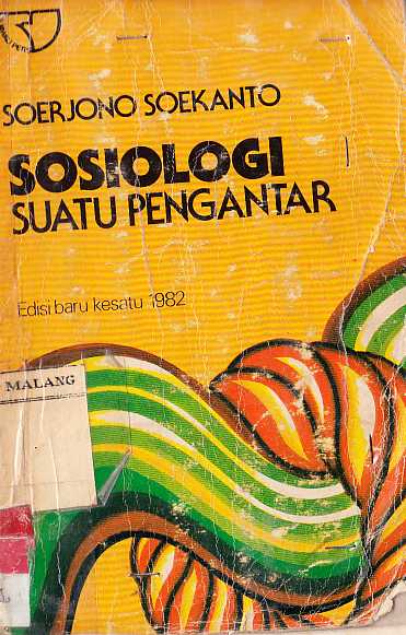 sosiologi suatu pengantar soerjono soekanto ebook