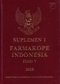 SUPLEMEN I FARMAKOPE INDONESIA