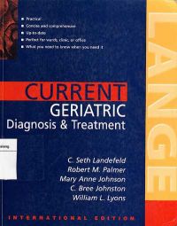 Current Geriatric Diagnosis & Treatment