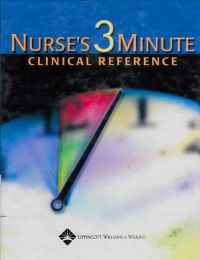 Nurse's 3 Minutes : Clinical Reference