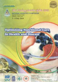 Optimizing Nutritional Care In Health And Disease 