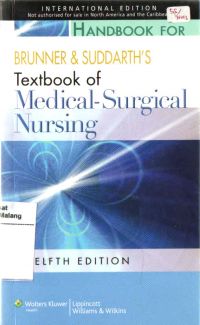 Handbook For Brunner & Suddarth's Textbook of Medical-Surgical Nursing 