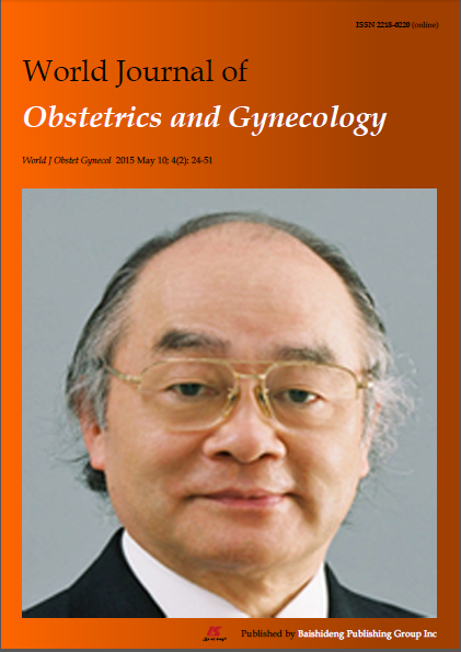 World Journal Obstetrics and Gynecology