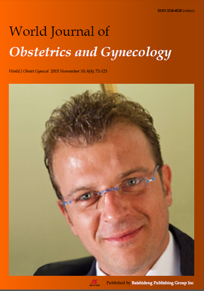 World Journal Obstetrics and Gynecology