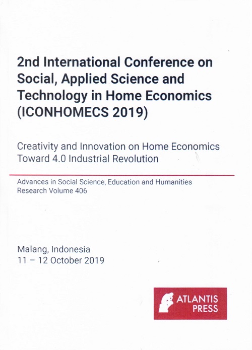 Proceedings 2nd International Conference on Social, Appplied Science and Technology in Home Economics (ICONHOMECS 2019)