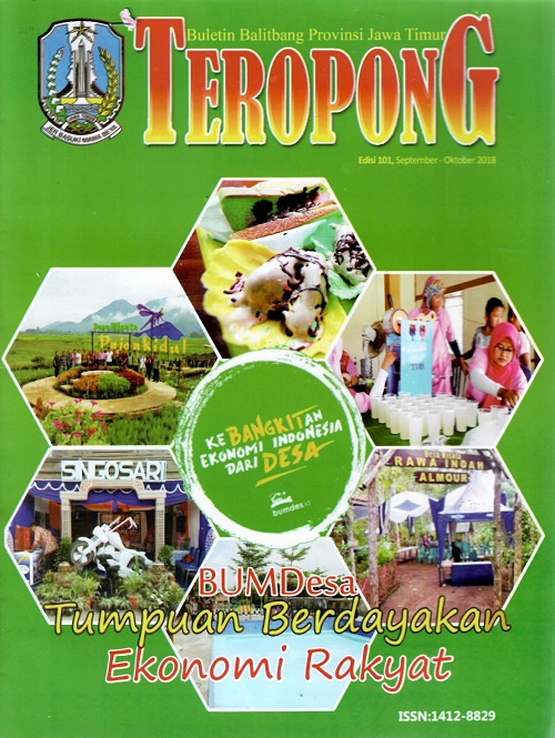 TEROPONG : Buletin Balitbang Provinsi Jawa Timur 