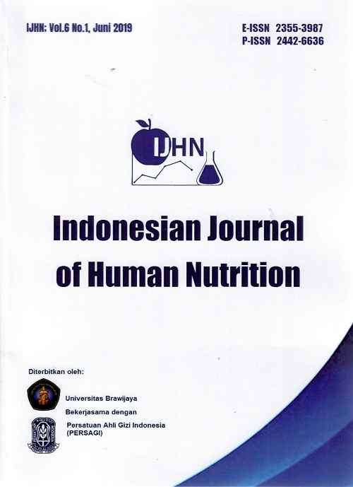 Indonesian Journal of Human Nutrition