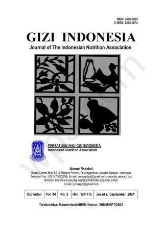 GIZI INDONESIA (Journal Of The Indonesian Nutrition Association)