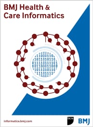 BMJ Health & Care Informatics