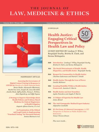 The Journal of Law, Medicine & Ethics 
