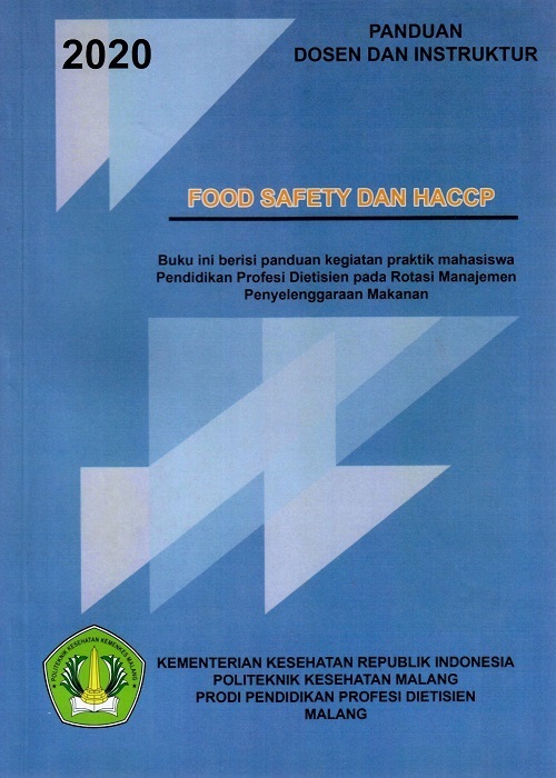 Panduan Dosen dan Instruktur Food Safety Dan HACCP