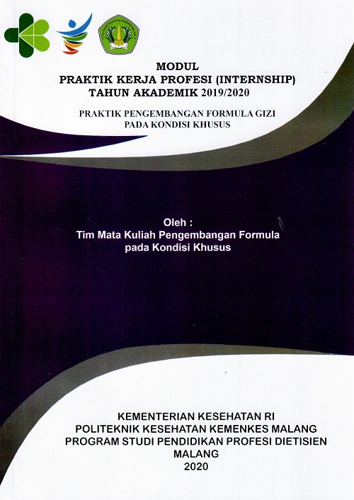 Modul Praktik Kerja Profesi (Internship) Tahun Akademik 2019/2020