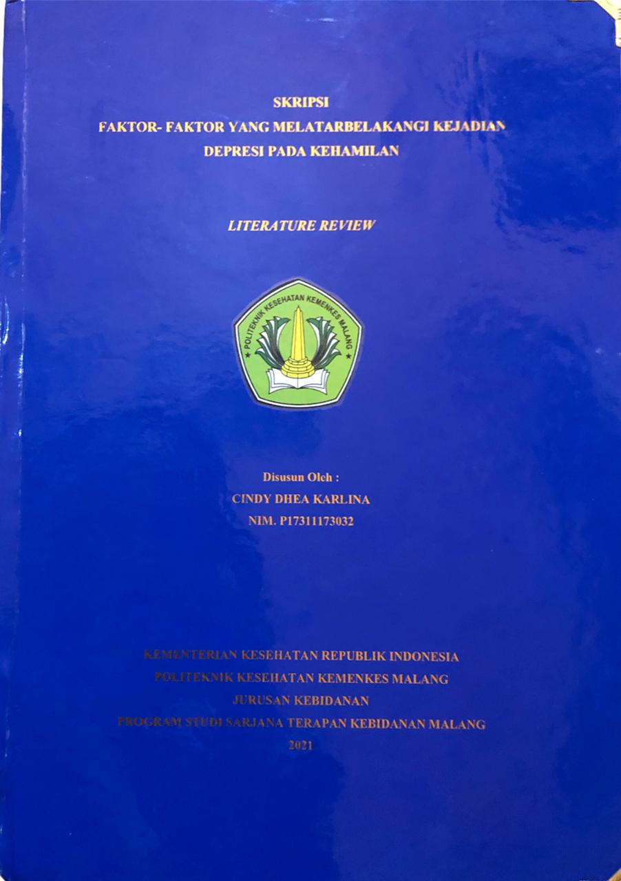 FAKTOR- FAKTOR YANG MELATARBELAKANGI KEJADIAN DEPRESI PADA KEHAMILAN