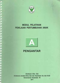 Modul Pelatihan Penilaian Pertumbuhan Anak