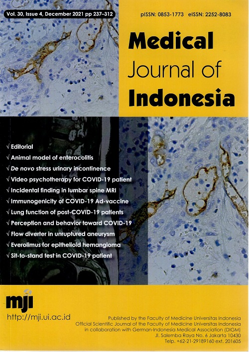 MEDICAL JOURNAL OF INDONESIA (MJI)