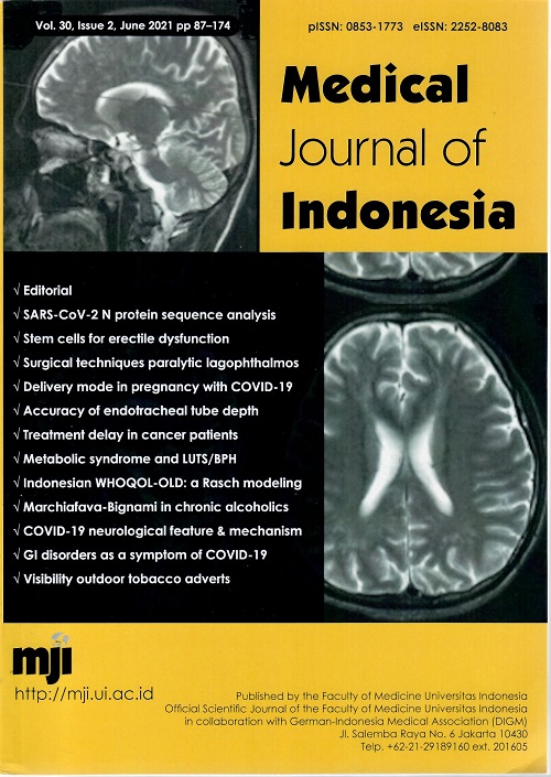 MEDICAL JOURNAL OF INDONESIA (MJI)