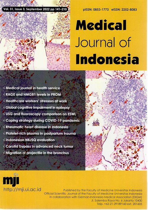 MEDICAL JOURNAL OF INDONESIA (MJI)