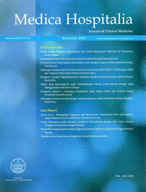 Medica Hospitalia : Journal of Clinical Medicine