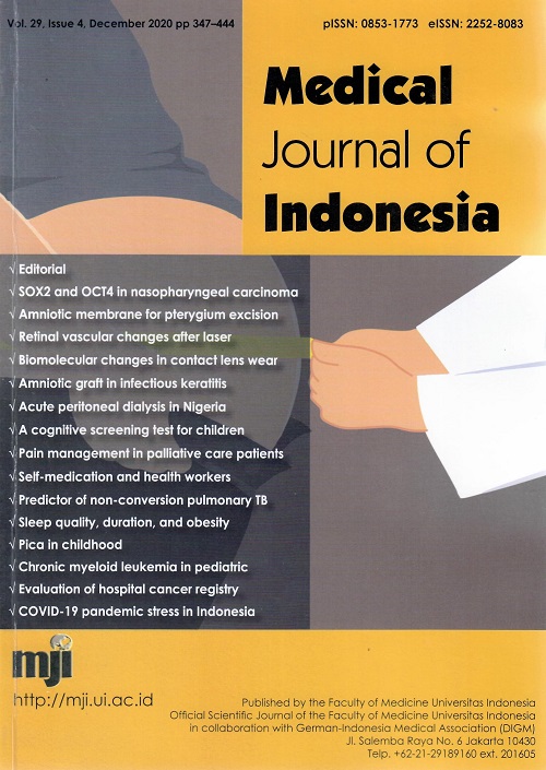 MEDICAL JOURNAL OF INDONESIA (MJI)