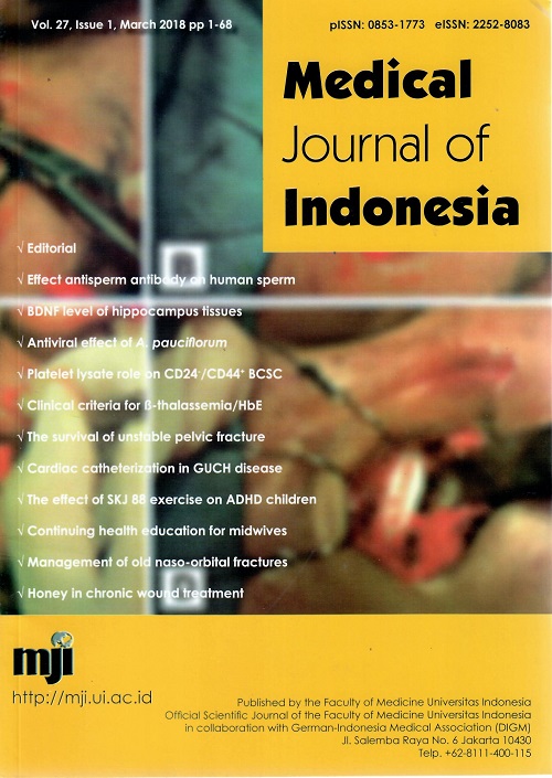 MEDICAL JOURNAL OF INDONESIA (MJI)