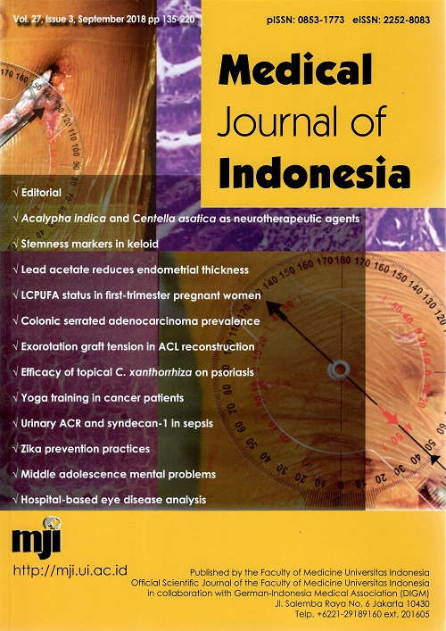 MEDICAL JOURNAL OF INDONESIA (MJI)