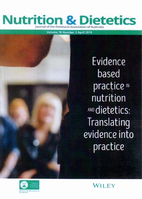 Nutrition & Dietetics Journal Of the Dietitians Association of Australia