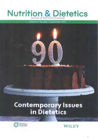 Nutrition & Dietetics Journal Of the Dietitians Association of Australia