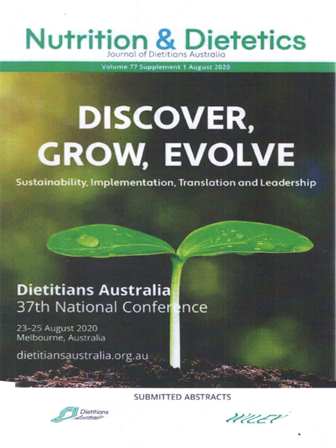Nutrition & Dietetics Journal Of the Dietitians Association of Australia