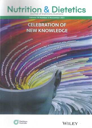 Nutrition & Dietetics Journal Of Dietitians Australia