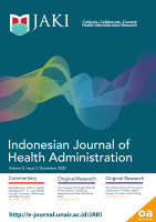 Indonesian Journal of Health Administration