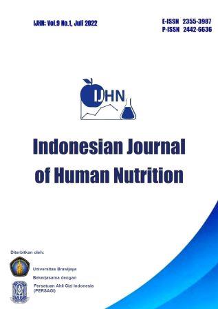 Indonesian Journal Of Human Nutrition