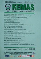 KEMAS Jurnal Kesehatan Masyarakat